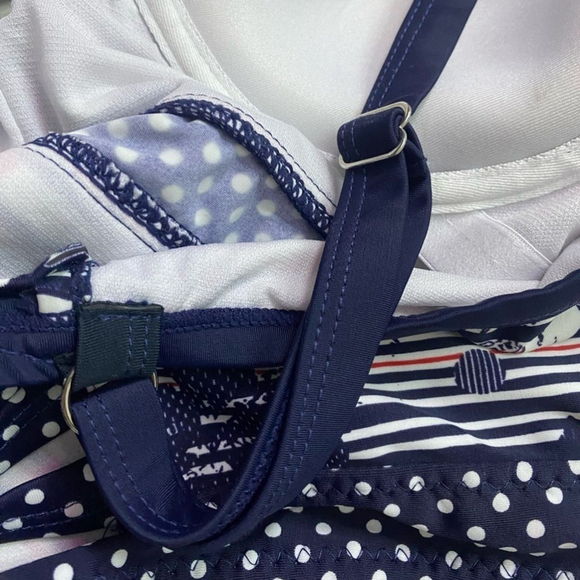 🆕Marie Claire Boutique - Polkadot one piece swimsuit - Picture 5 of 8